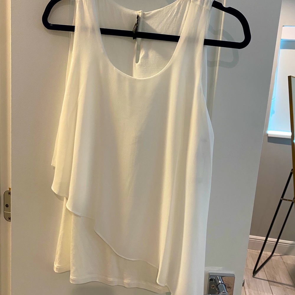 NWT A Byer off white top